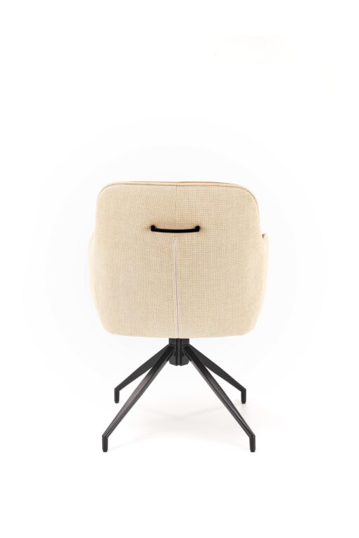 K527 brown metal chair with rotation function - Image 14