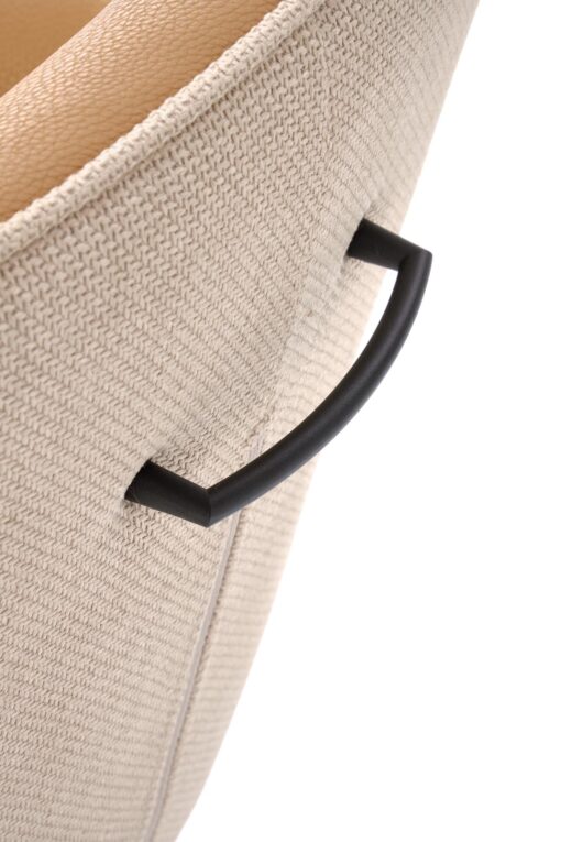 K527 brown metal chair with rotation function - Image 8