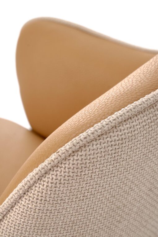 K527 brown metal chair with rotation function - Image 9