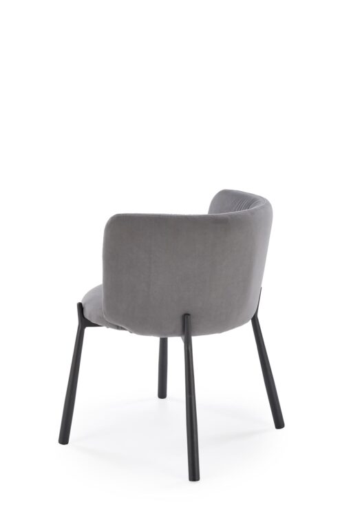 K531 grey metal chair - Image 4