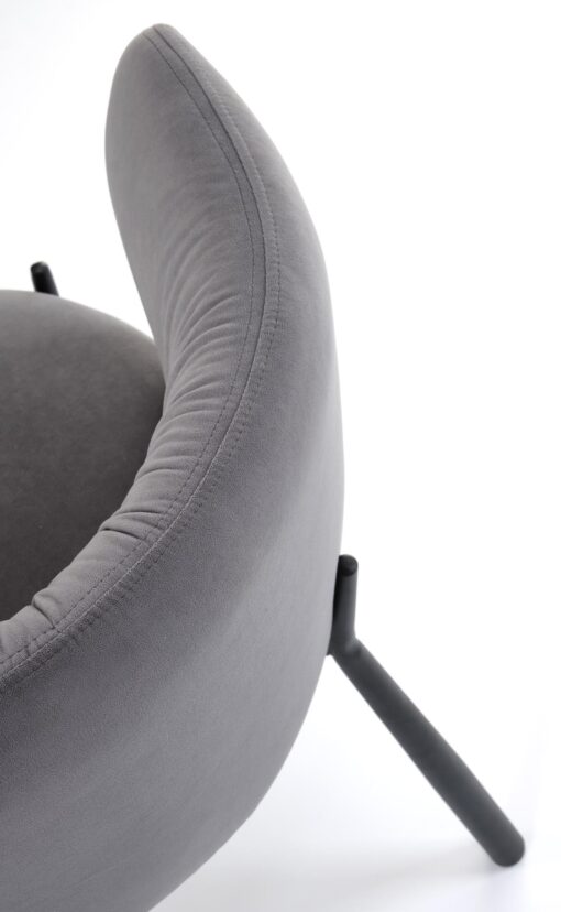 K531 grey metal chair - Image 9