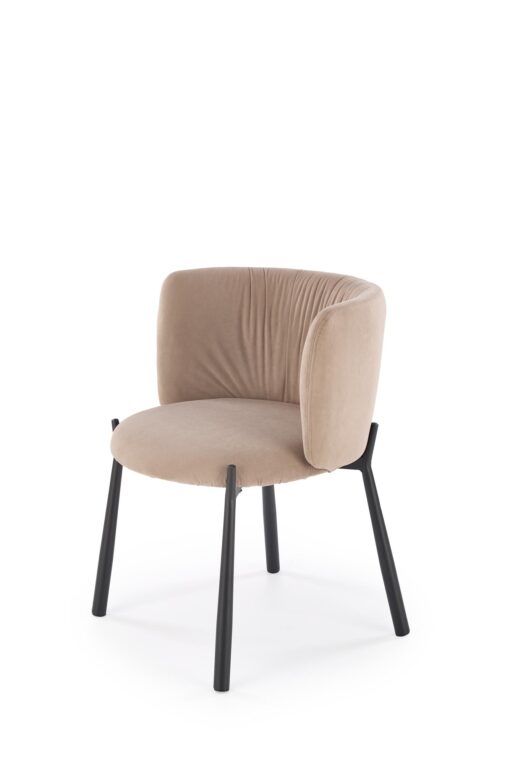 K531 beige metal chair
