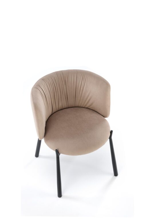 K531 beige metal chair - Image 5