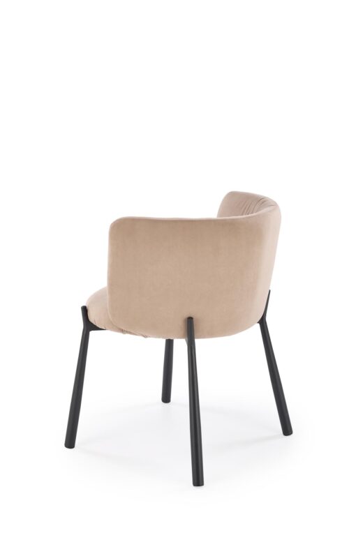 K531 beige metal chair - Image 3