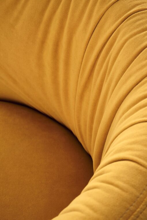 Mustard colored metal chair K531 — изображение 11
