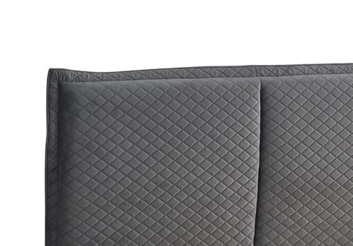 BECKY 160 bed, light grey - Image 7