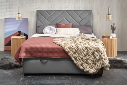 CONTINENTAL 1 160 bed, grey