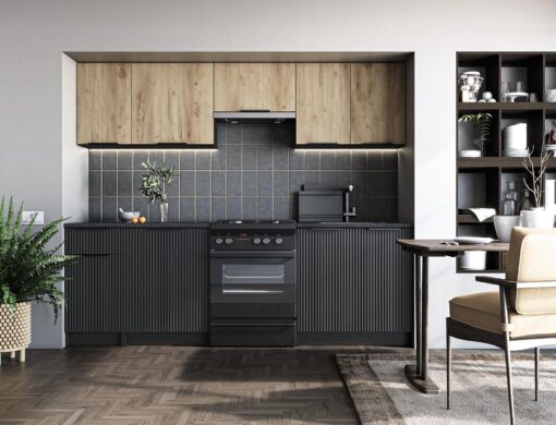 Köögikomplekt EMMA 240 artisan oak / black