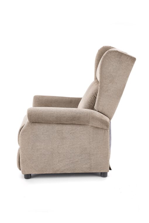 AGUSTIN M beige recliner with massage function - Image 9