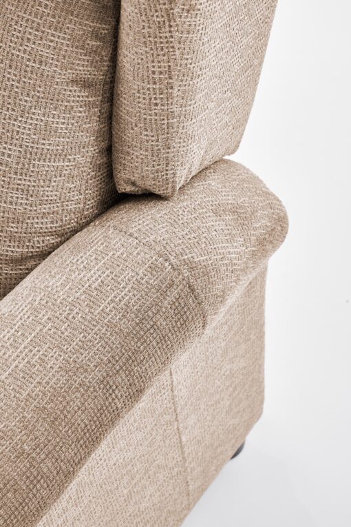 AGUSTIN M beige recliner with massage function - Image 5