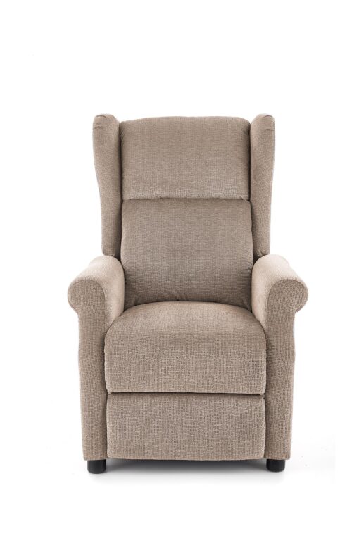 AGUSTIN M beige recliner with massage function - Image 3