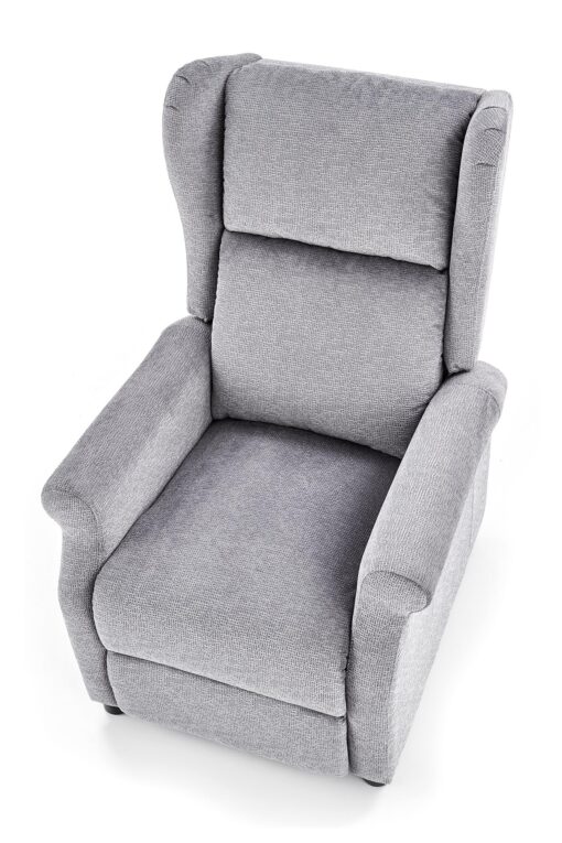 AGUSTIN M grey recliner with massage function — изображение 8
