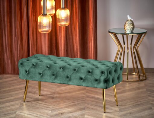 ATHENA dark green bench
