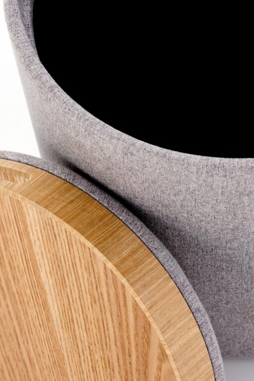 AVIKO pouf light gray — изображение 5
