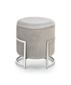 CRICKET light grey pouf