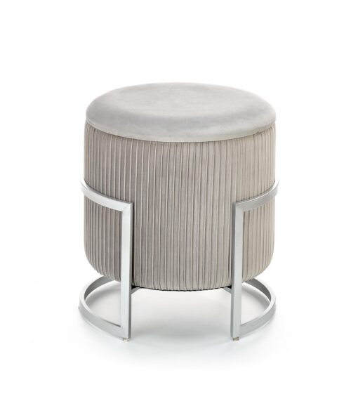 CRICKET light grey pouf