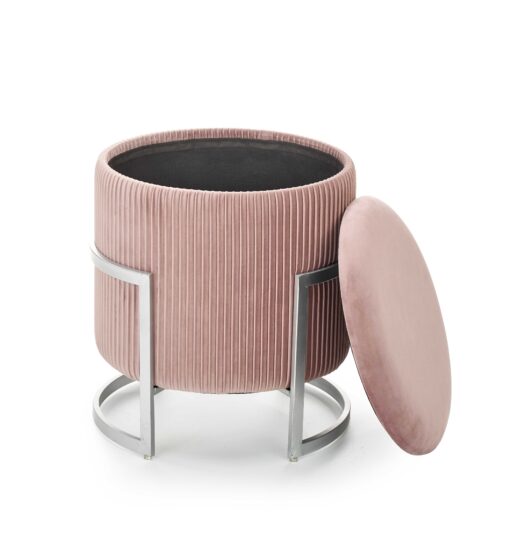 CRICKET light pink pouf - Image 9