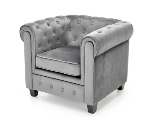 ERIKSEN armchair grey/black - Image 10