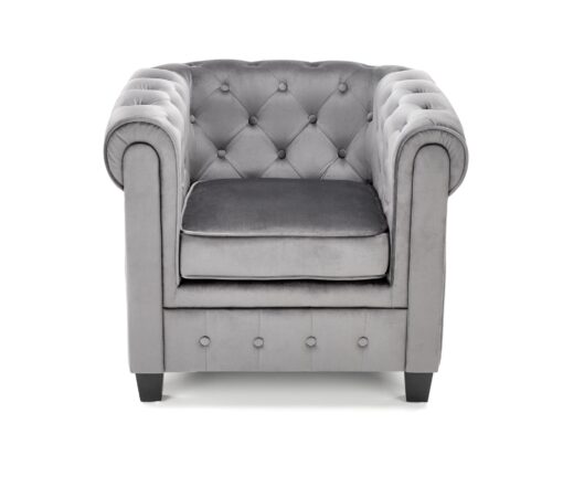 ERIKSEN armchair grey/black - Image 4