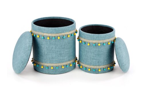 GRADO pouf light blue - Image 4