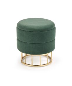 MINTY pouf dark green