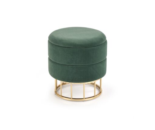 MINTY pouf dark green