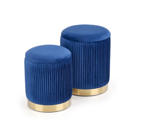 MONTY pouf dark blue - Image 10