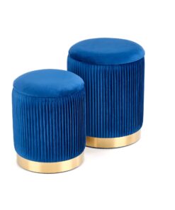 MONTY pouf dark blue