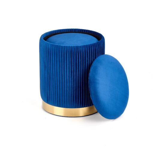 MONTY pouf dark blue - Image 4