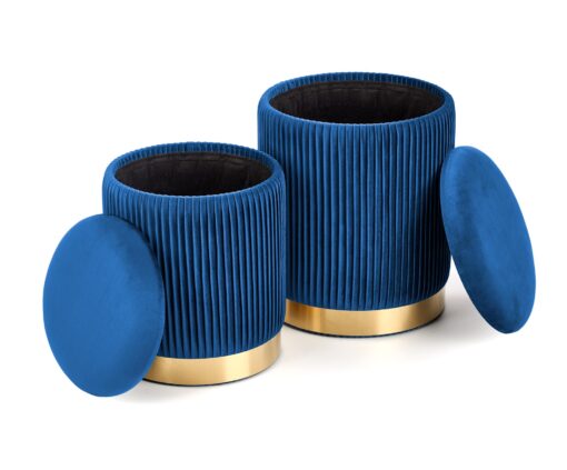 MONTY pouf dark blue - Image 3