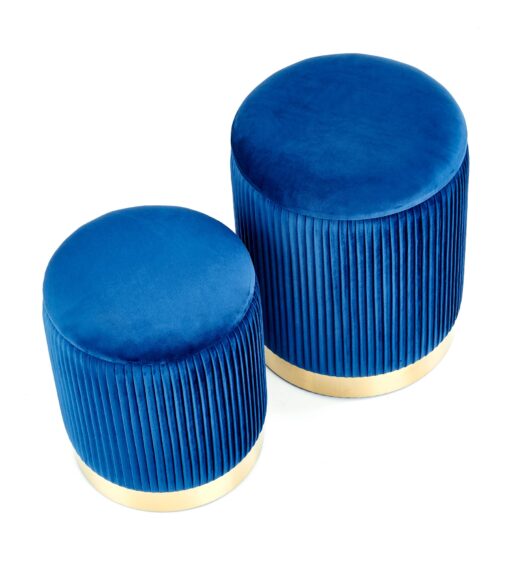 MONTY pouf dark blue - Image 2