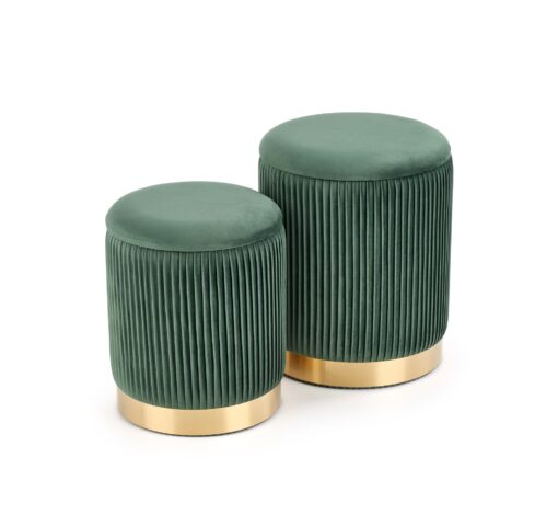 MONTY pouf dark green — изображение 8
