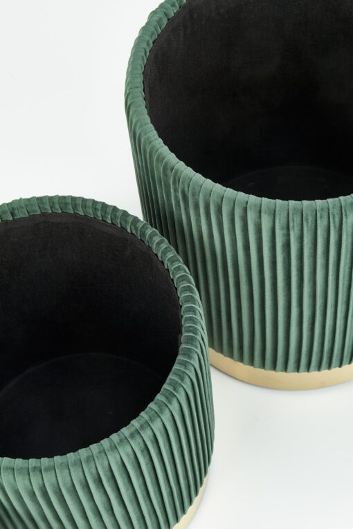 MONTY pouf dark green — изображение 7