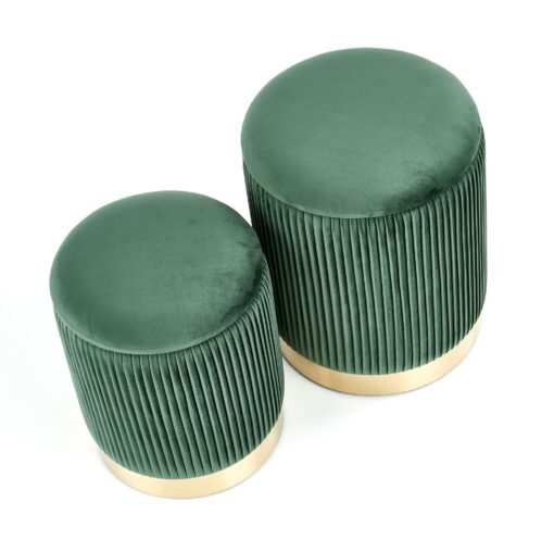 MONTY pouf dark green — изображение 2