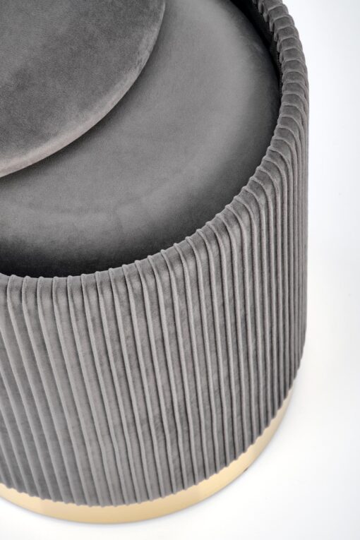 MONTY pouf grey — изображение 8