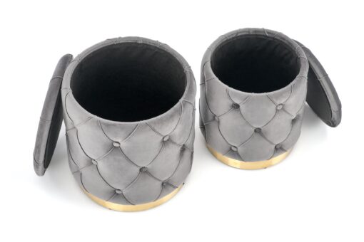 POLLY pouf grey - Image 9