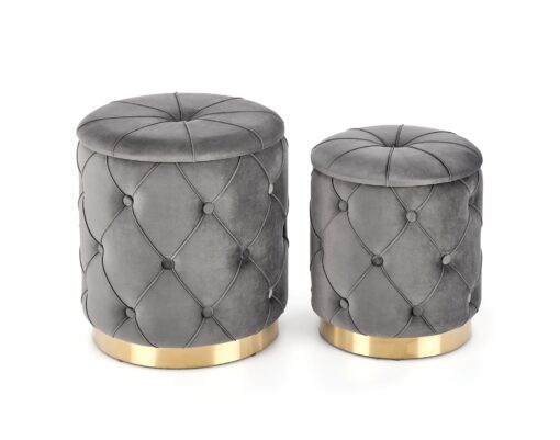 POLLY pouf grey - Image 7