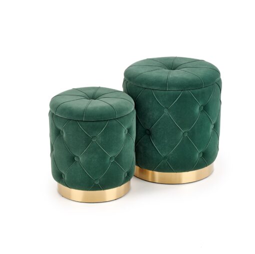 POLLY pouf dark green - Image 8