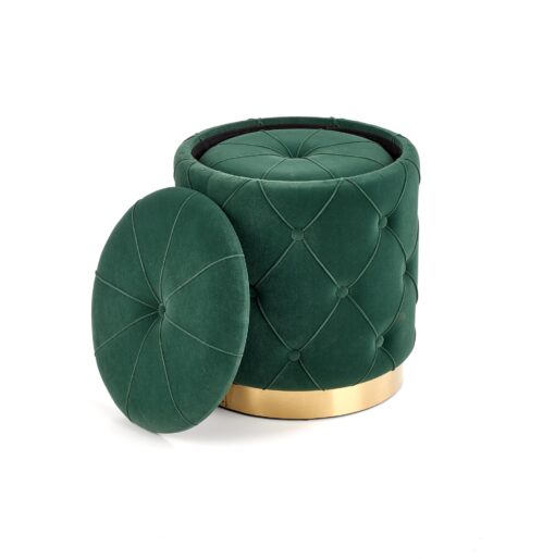 POLLY pouf dark green - Image 4