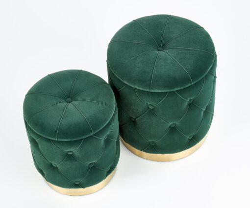 POLLY pouf dark green - Image 2