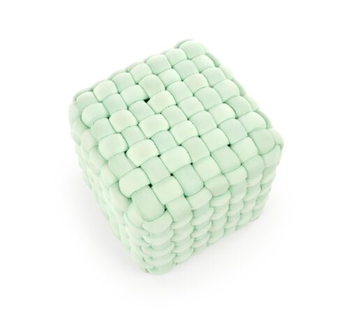 RUBIK light green pouf - Image 2