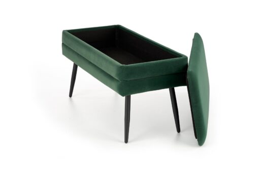 VELVA dark green/black bench container - Image 3