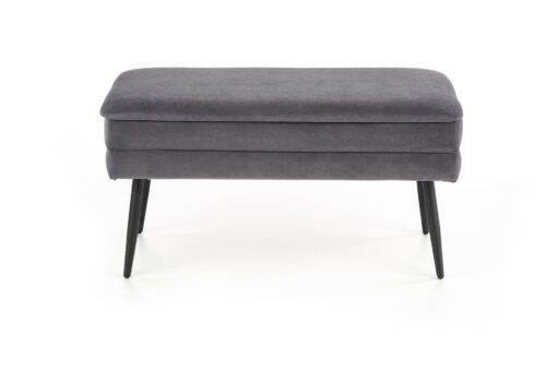 VELVA grey/black bench container - Image 4