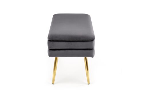 VELVA grey/gold bench container - Image 6