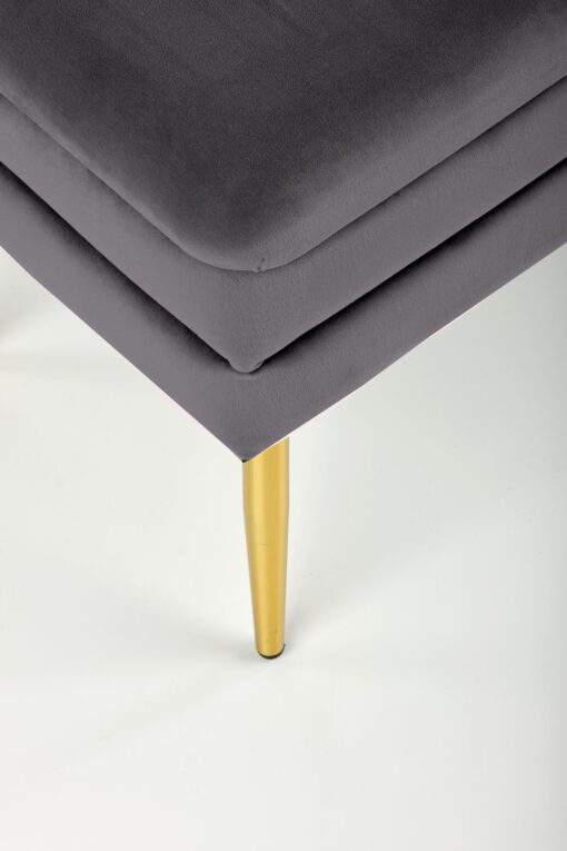VELVA grey/gold bench container - Image 5