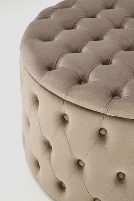 NUNEZ beige pouf — изображение 2