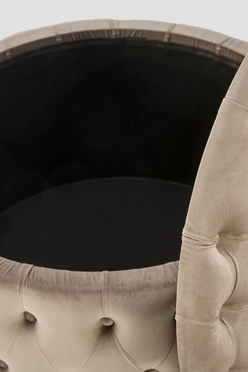 NUNEZ beige pouf — изображение 5