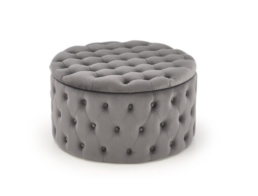 NUNEZ grey pouf