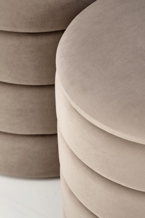 PACHO beige pouf with storage box — изображение 4