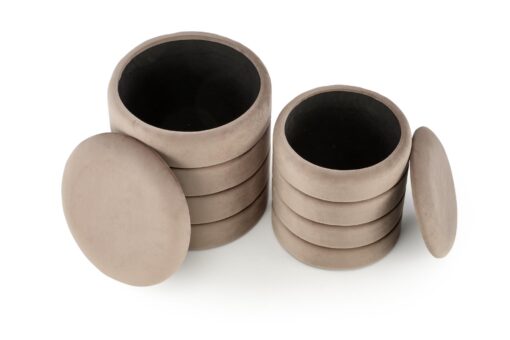 PACHO beige pouf with storage box — изображение 8